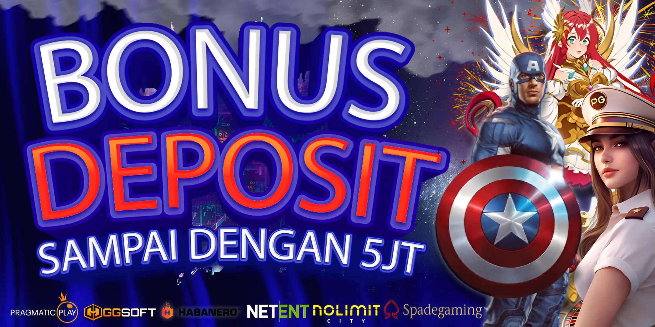 BONUS DEPOSIT HARIAN SAMPAI DENGAN Rp.5.000.000 PERHARI