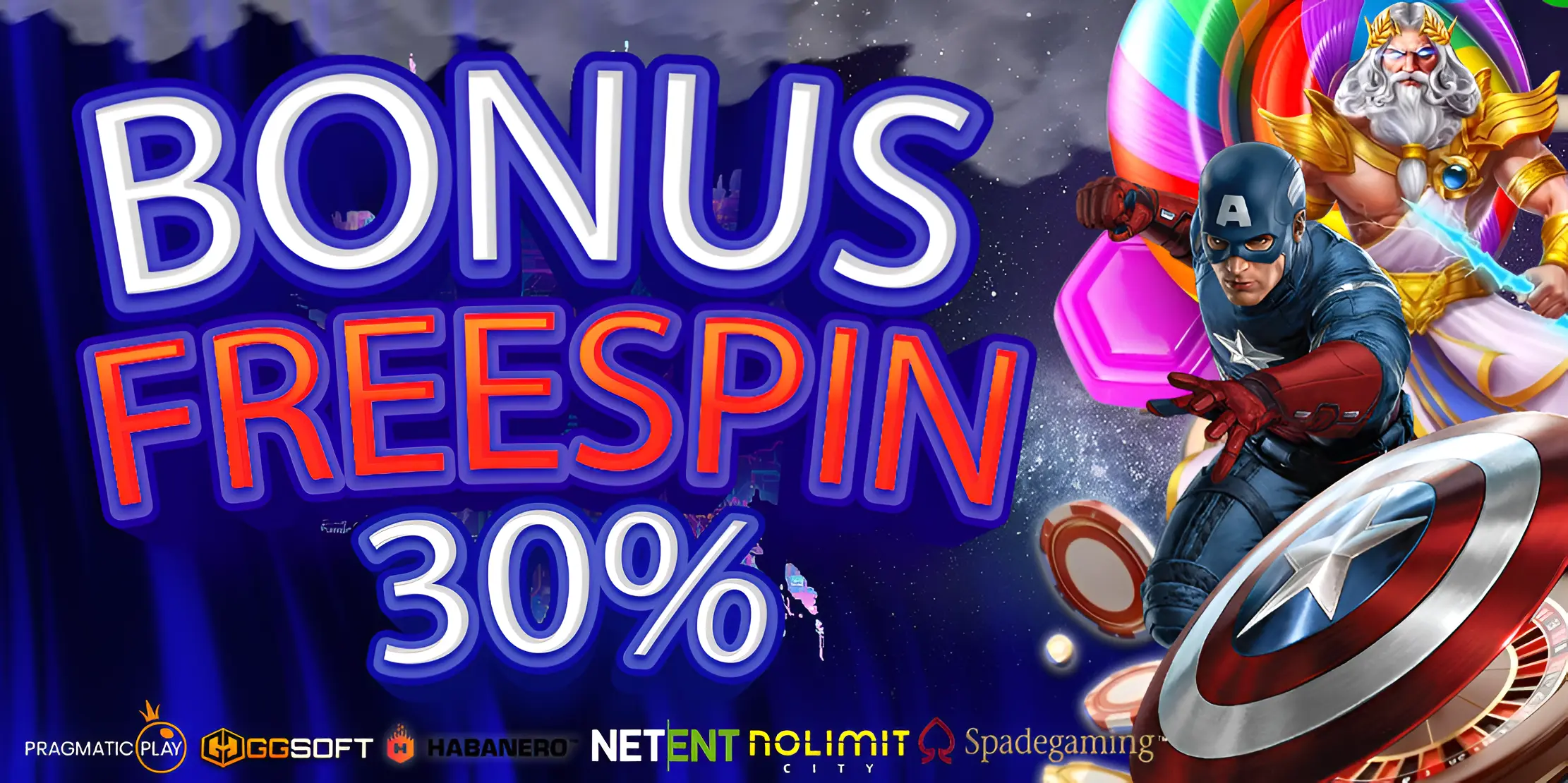 Bonus Freespin 30%