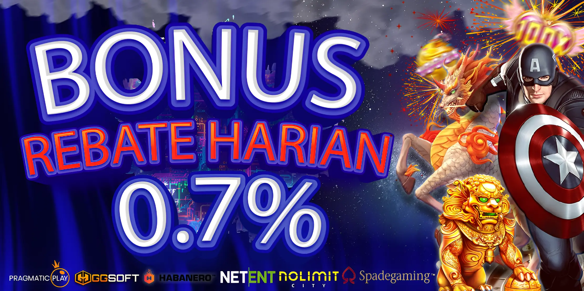 BONUS KOMISI SETIAP HARI 0.7%