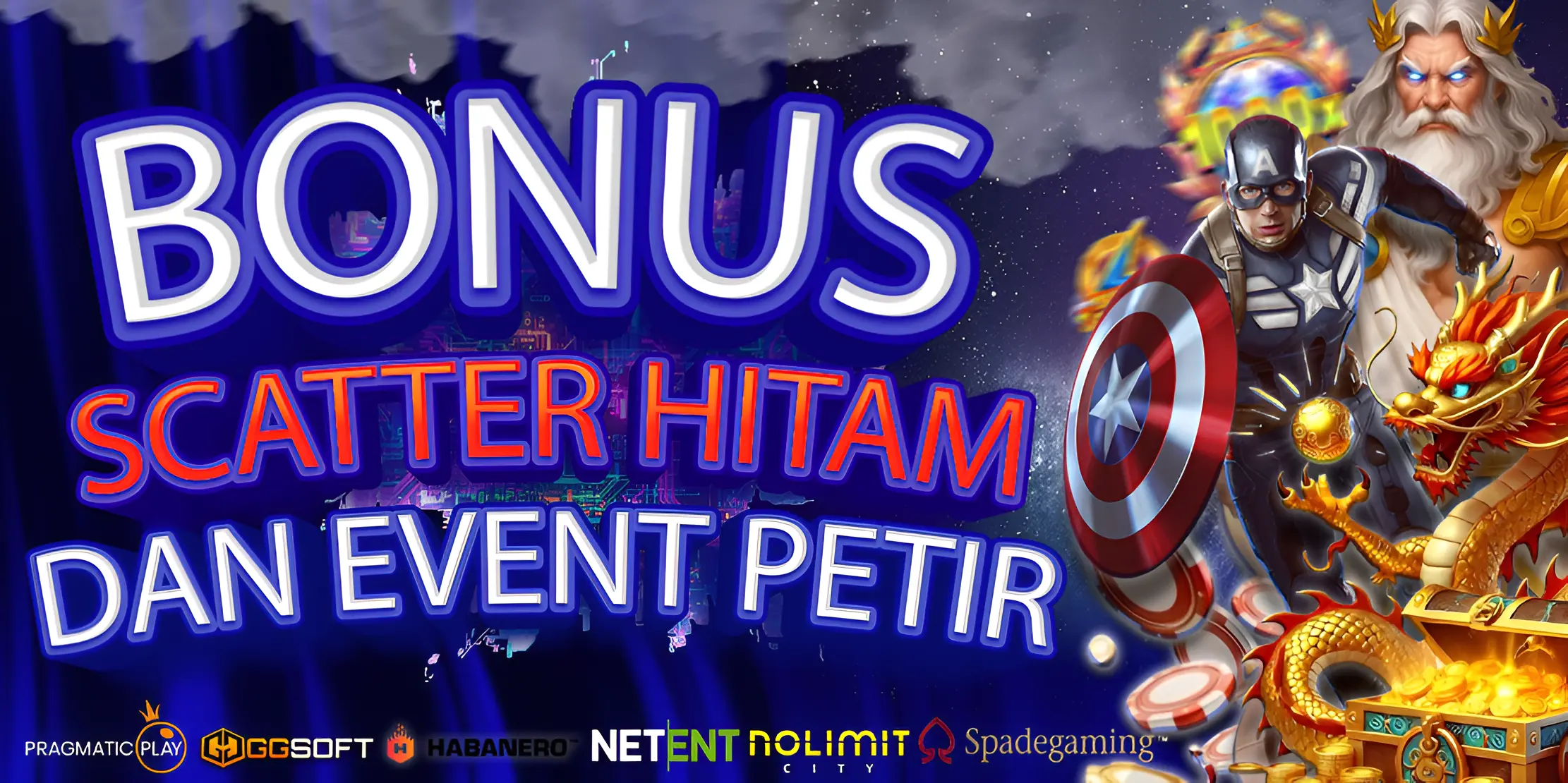 BONUS SCATTER HITAM DAN BONUS PETIR X5000 & X10000 SERU69